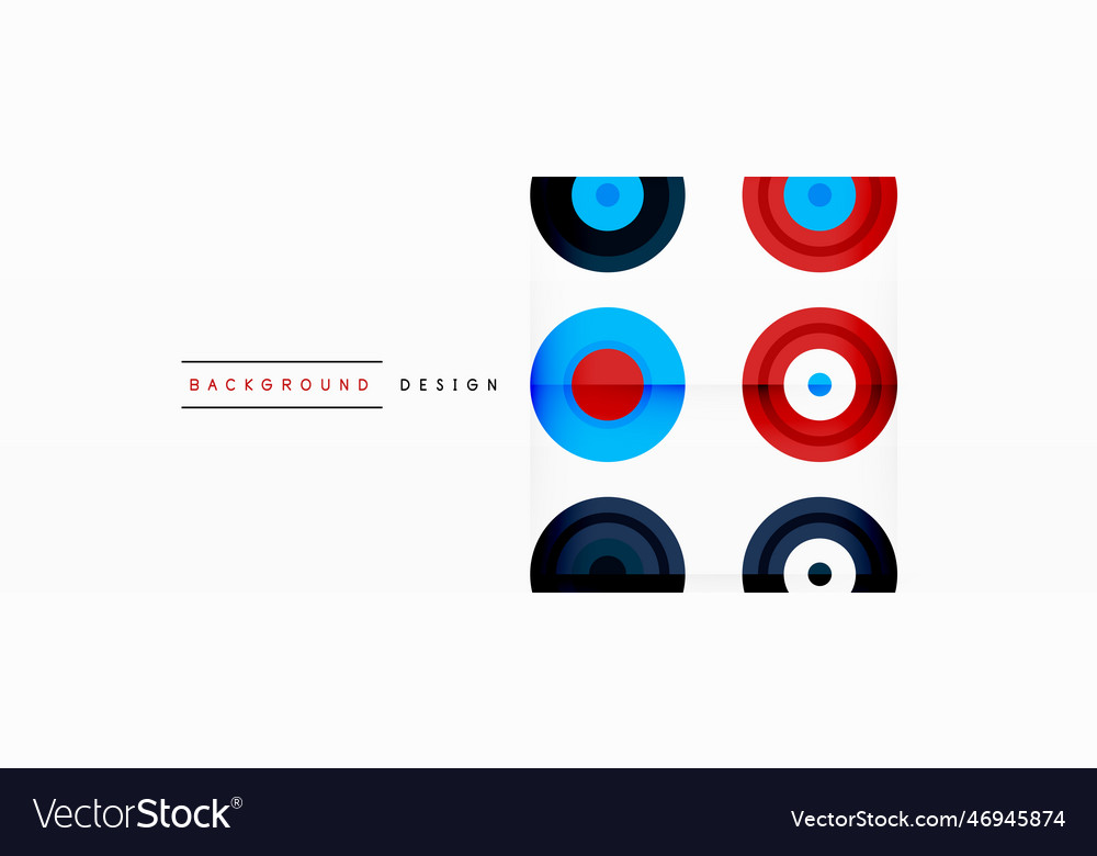 Abstract background with circle symmetric grid vector image Abstract background with circle symmetric grid