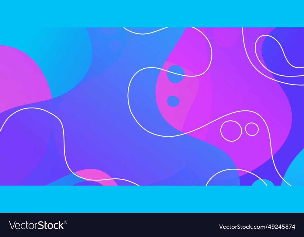 Abstract liquid wave background with colorful vector image Abstract liquid wave background with colorful