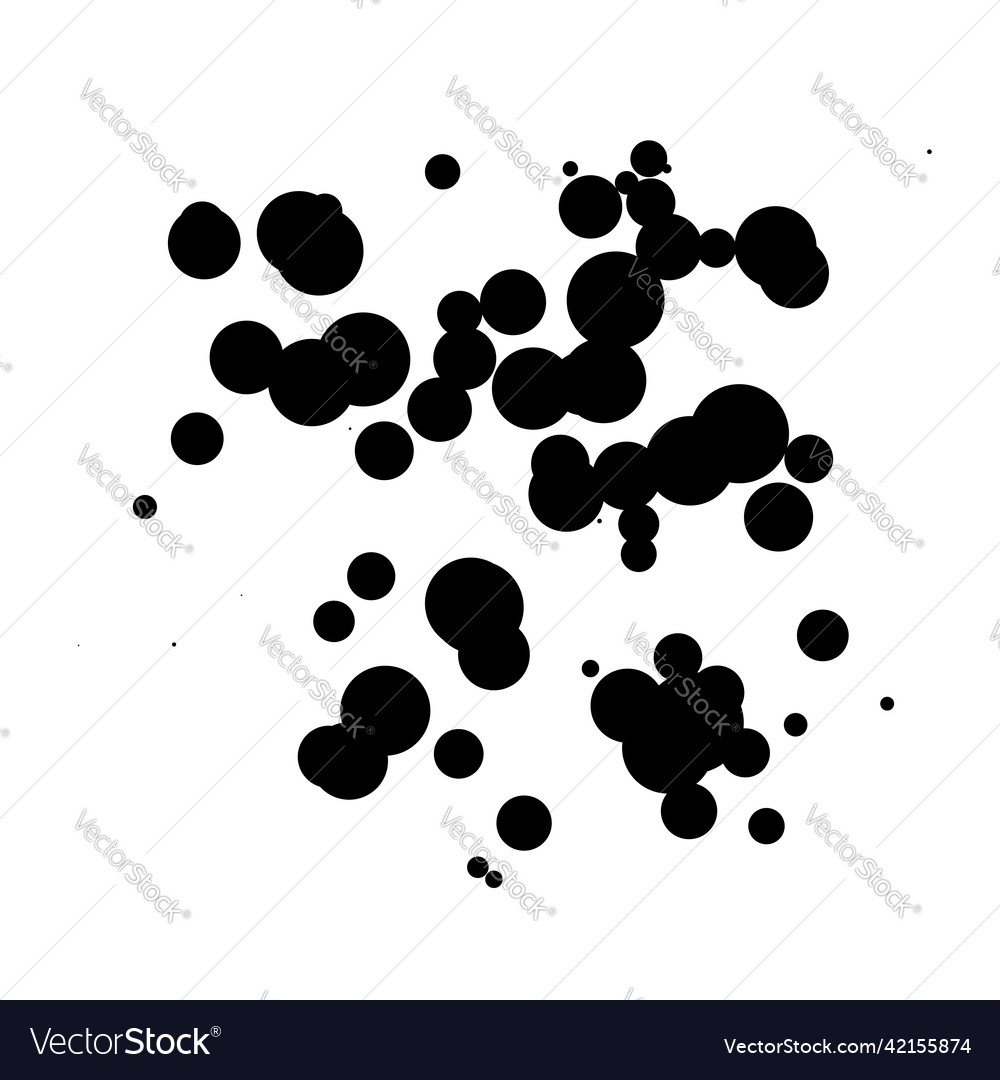 Abstract overlapping circles pattern Vector Image Abstract overlapping circles pattern