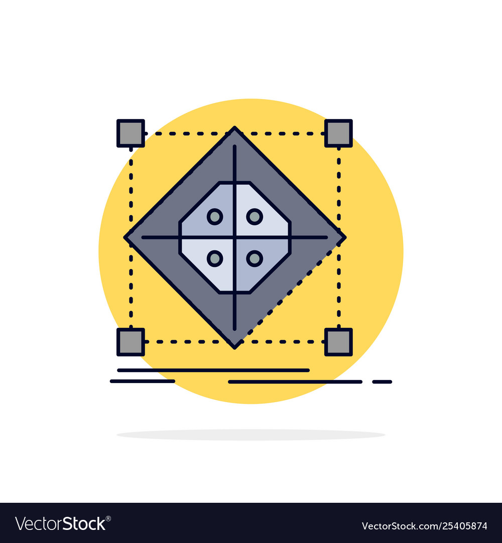 Architecture cluster grid model preparation flat vector image Architecture cluster grid model preparation flat
