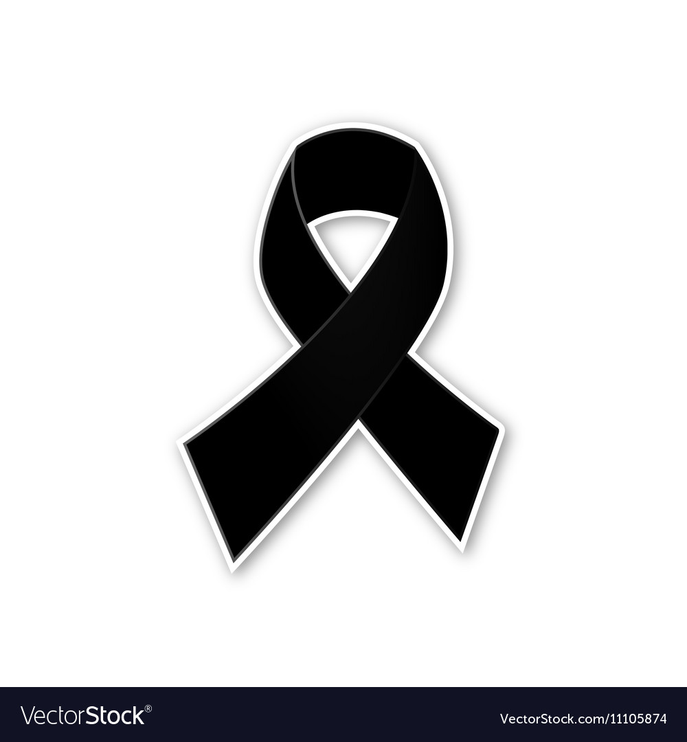 Black Ribbon Symbol