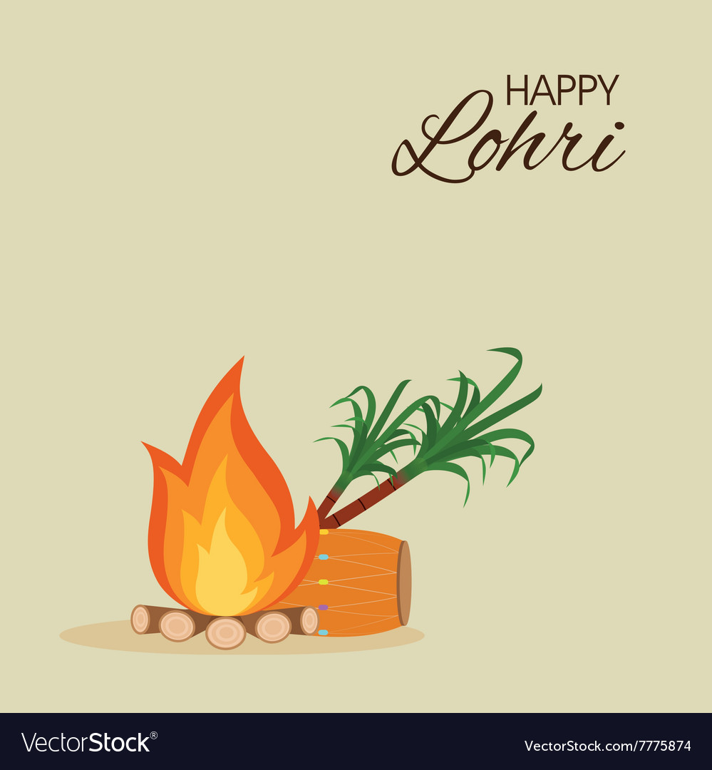 Happy lohri background