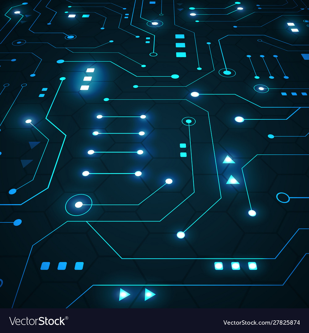 High Tech Circuit Board