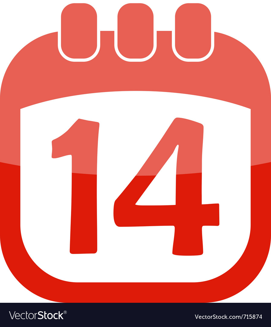 Icon calendar 14