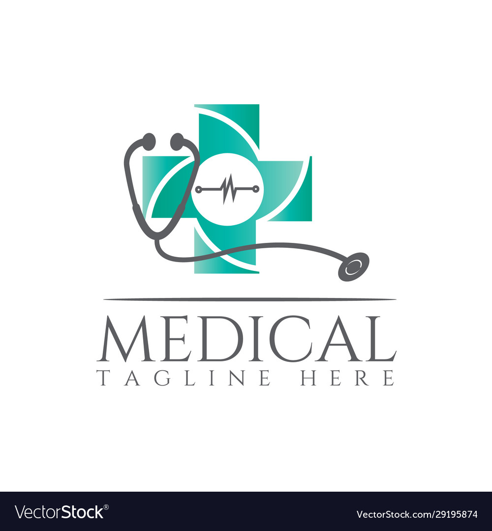 Medical icon template creative logo design element