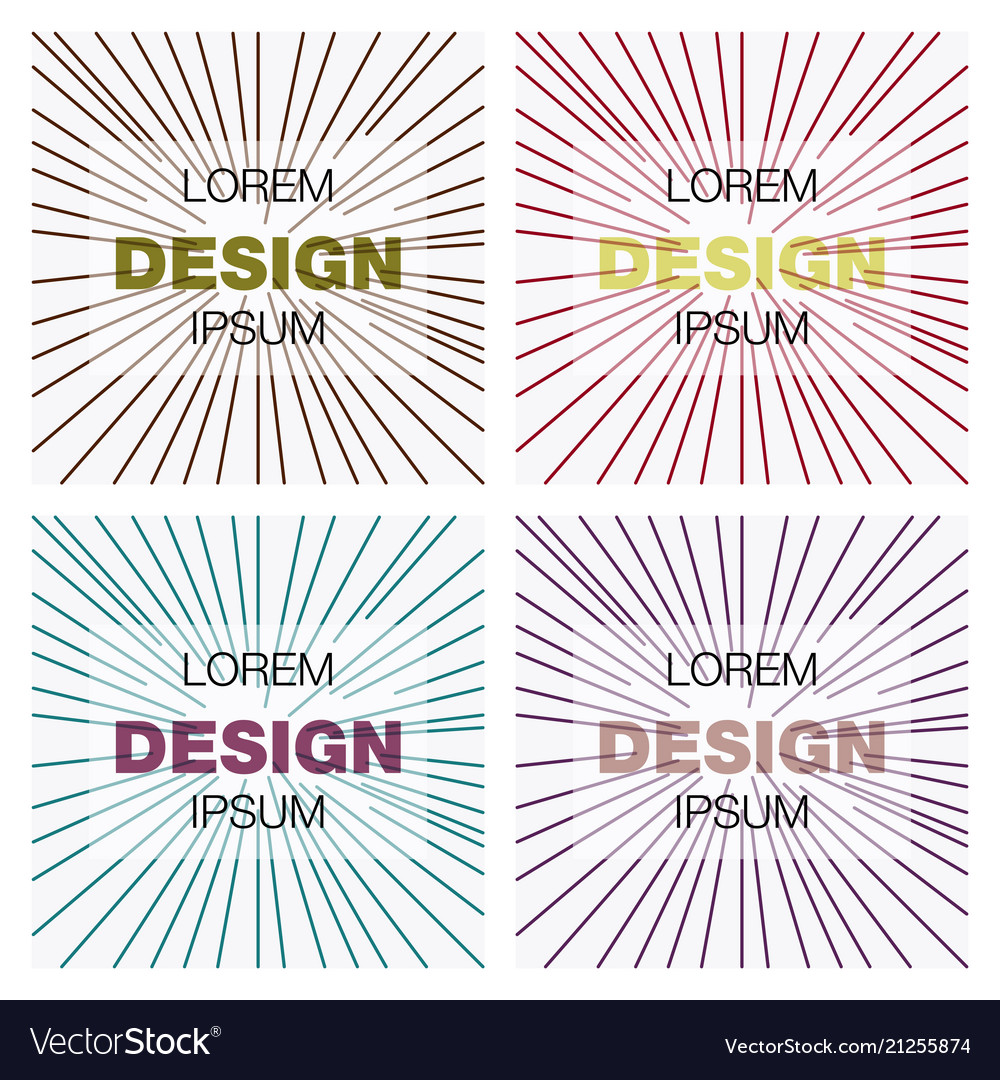 Set of abstract background texture design bright Vector Image Set of abstract background texture design bright