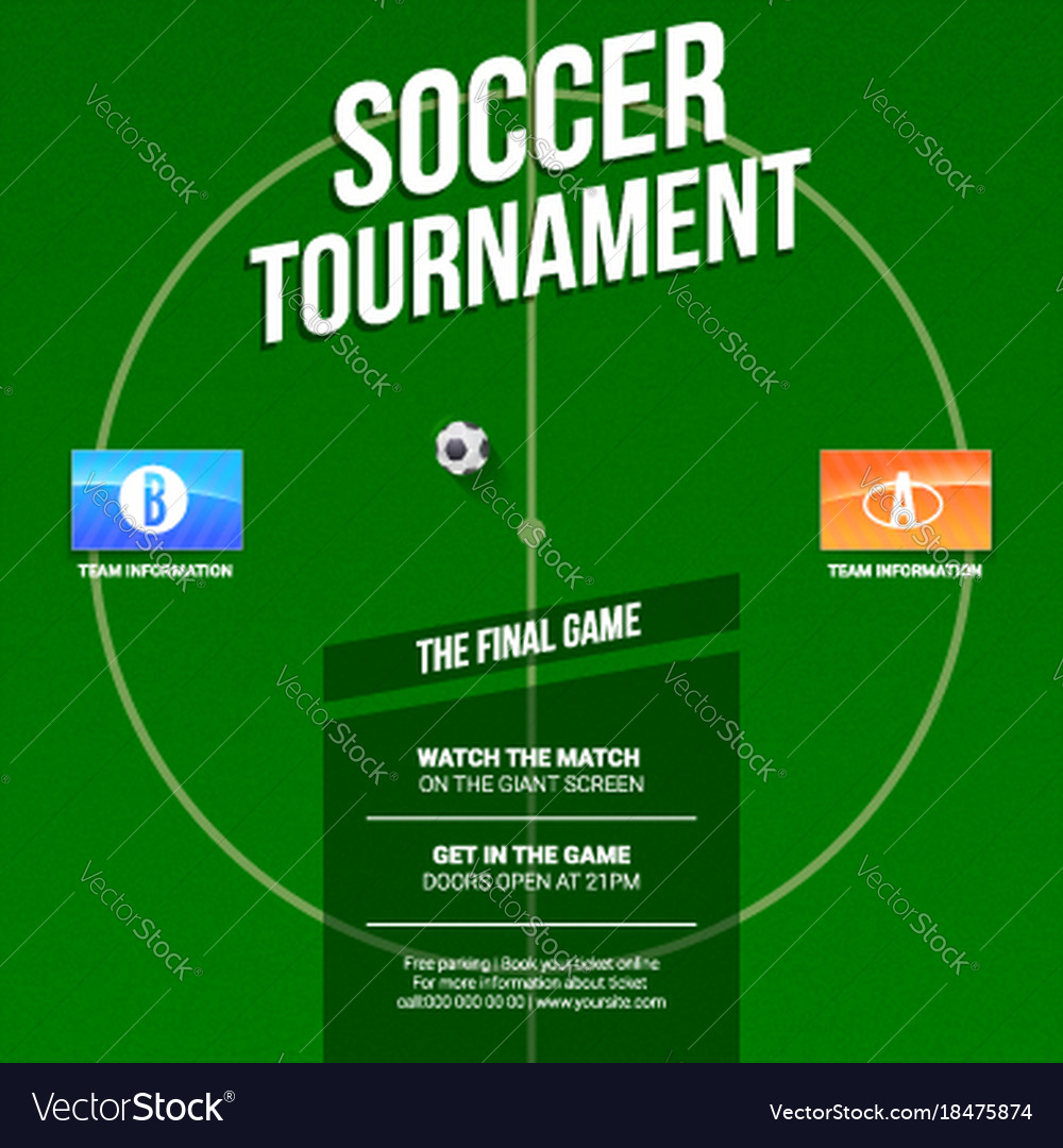 football ad template