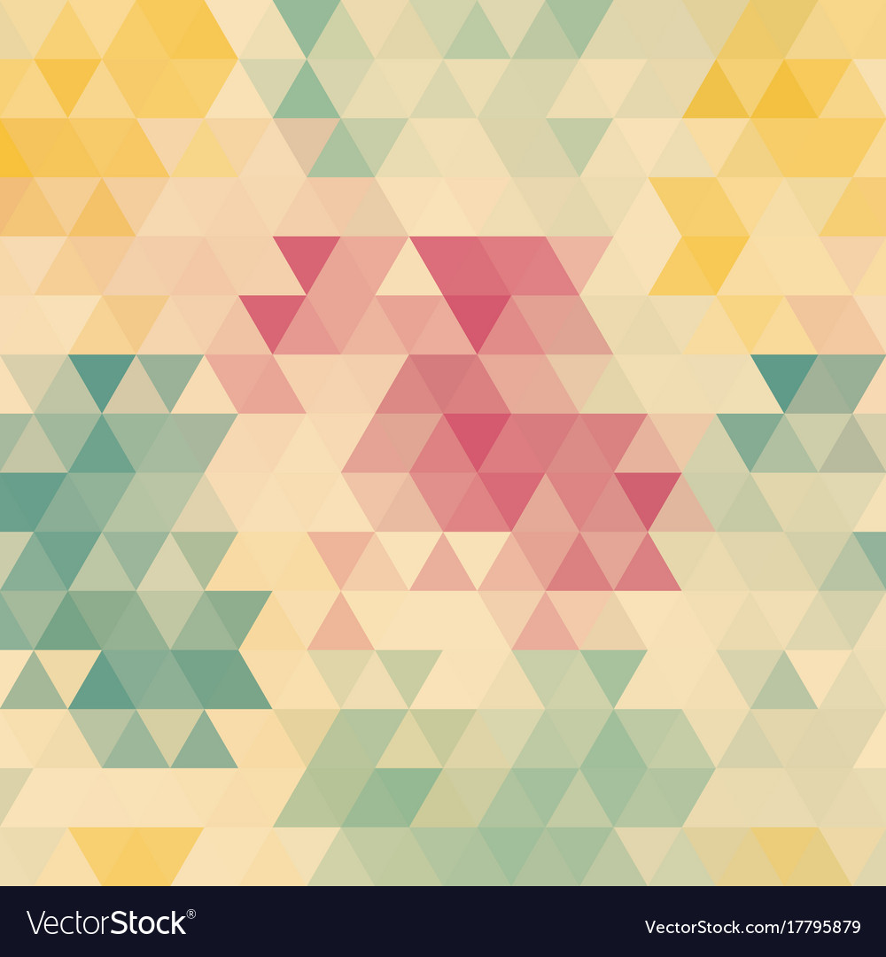 Abstract background of triangles