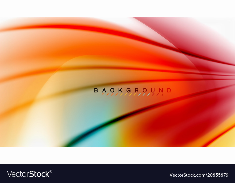 Dynamic Fluid Color Swirl