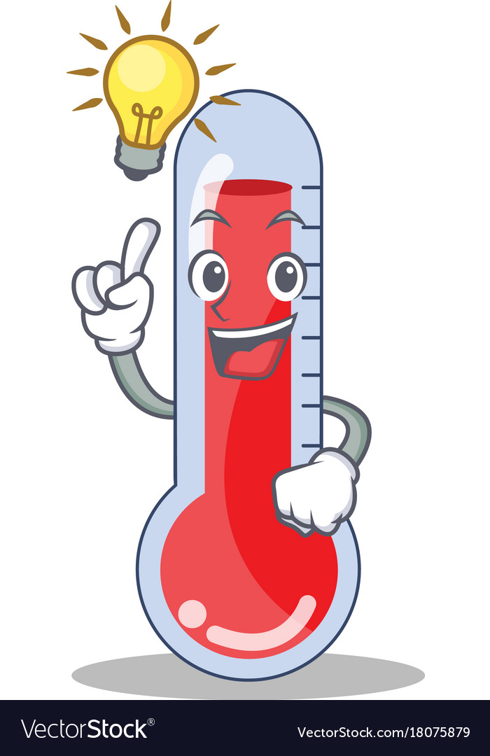 Idea Thermometer Character