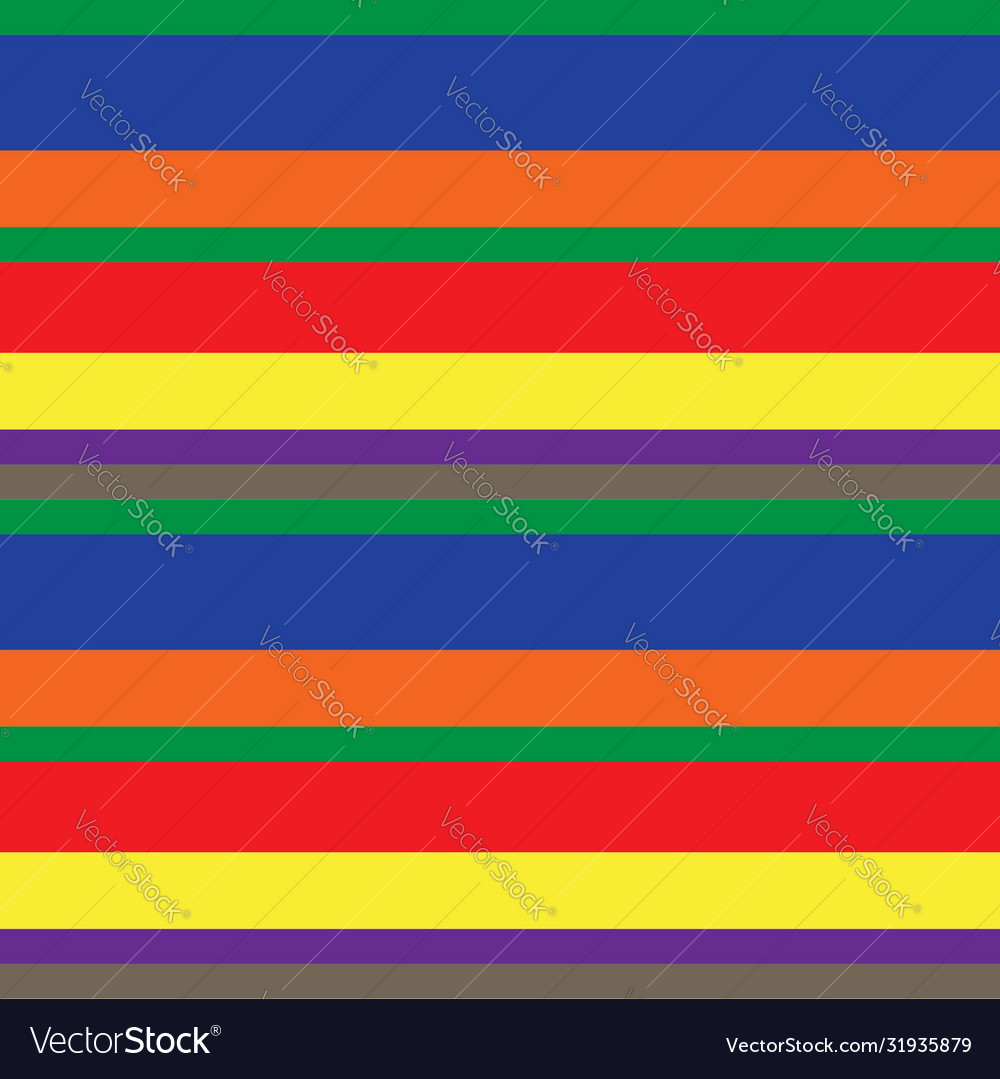 Rainbow stripe seamless pattern background Vector Image Rainbow stripe seamless pattern background