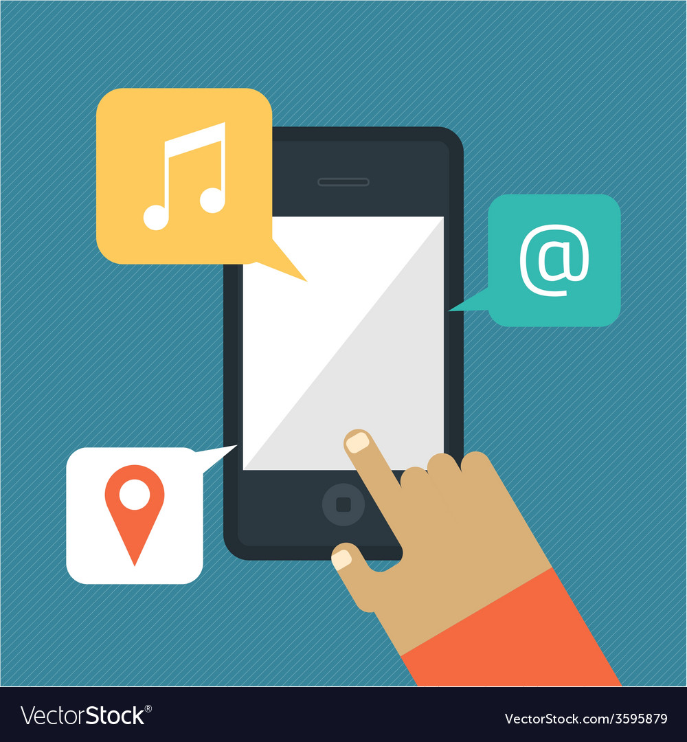 Smartphone Icons - Mobile Communication