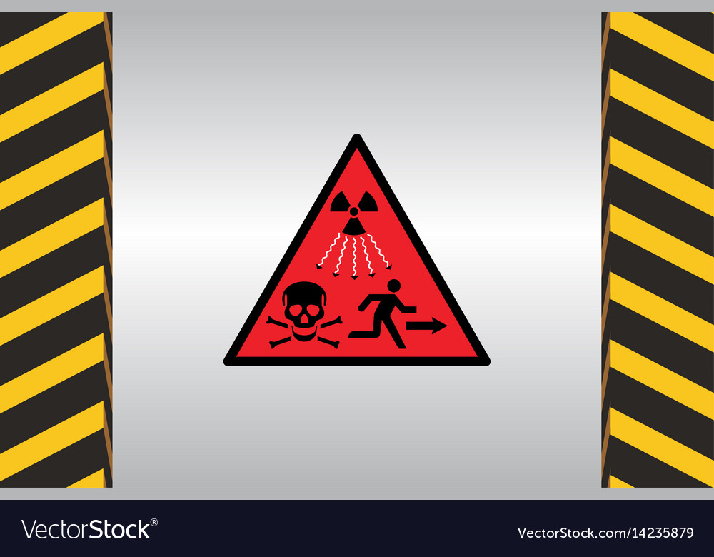 Warning hazard signs