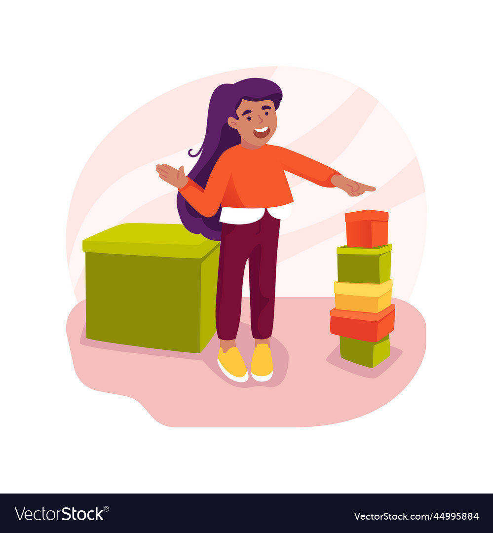 Comparing and counting objects isolated cartoon vector image Comparing and counting objects isolated cartoon