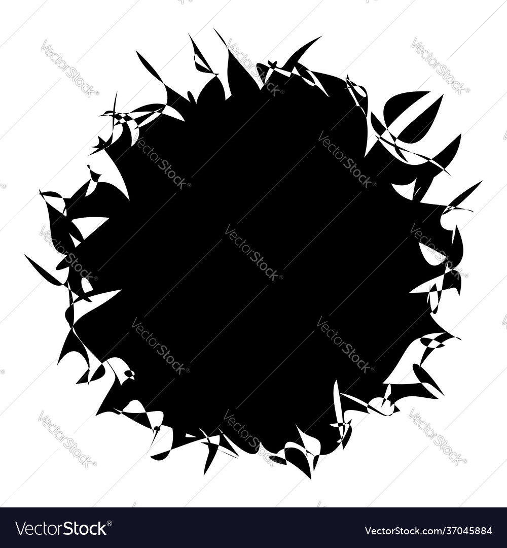 Random amorph amorphous shape element Vector Image Random amorph amorphous shape element
