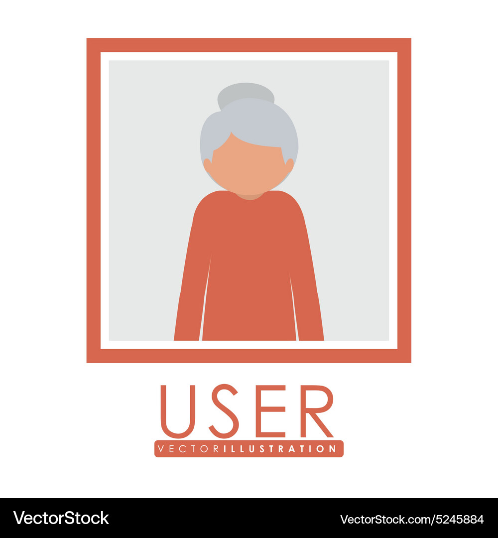 User Vectir User design Royalty Free Vector Image - VectorStock