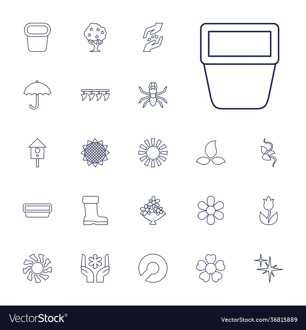 22 spring icons