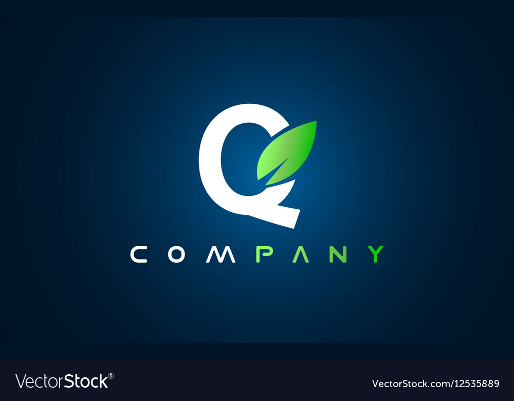 Alphabet letter q logo icon design Royalty Free Vector Image