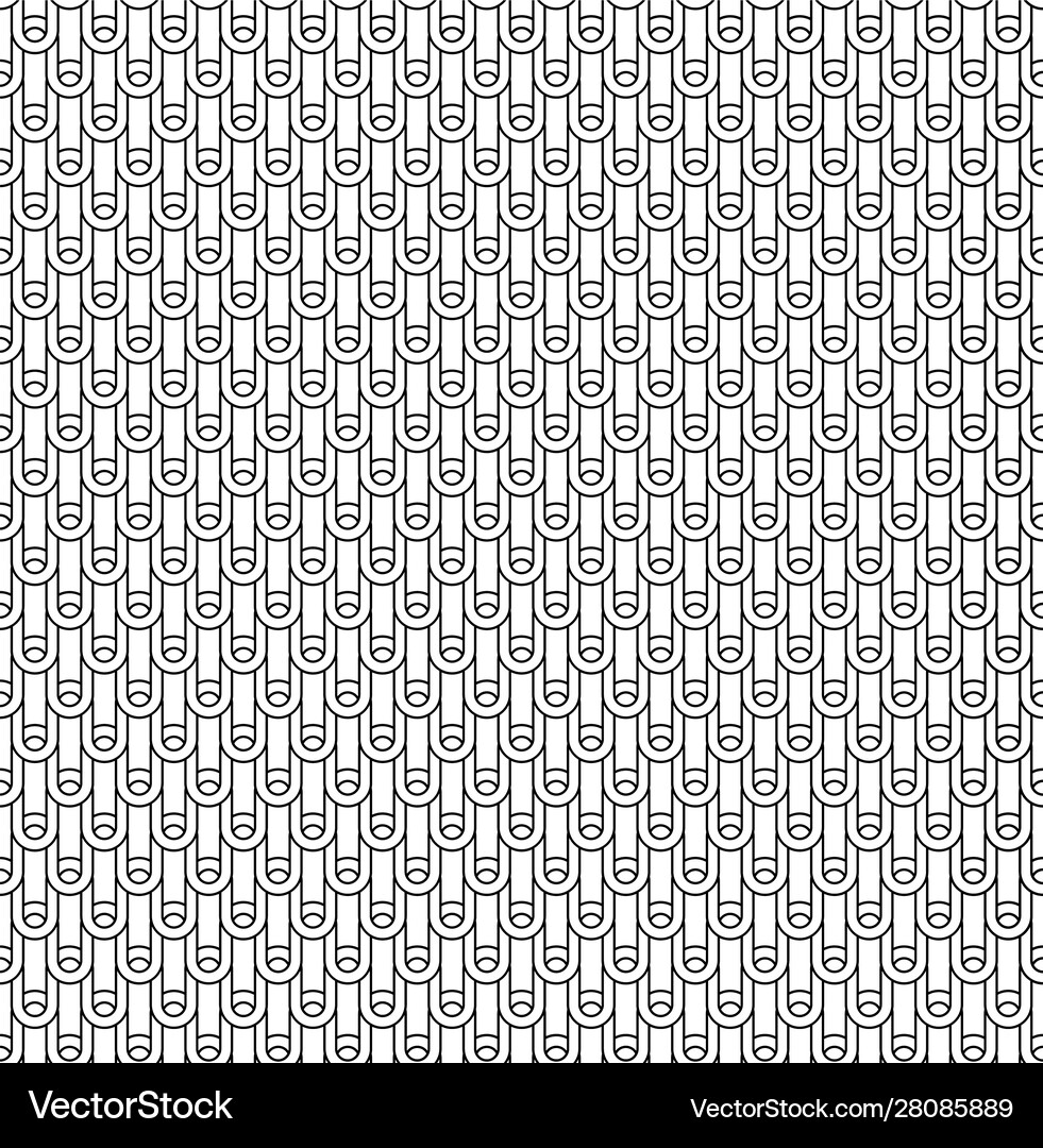 Greek waves chain seamless pattern Royalty Free Vector Image