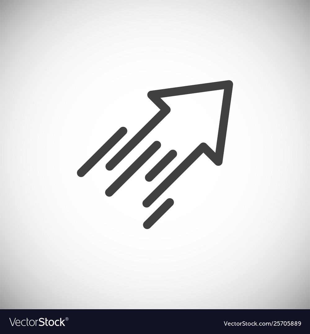 Performance icon on background for graphic and web Vector Image Performance icon on background for graphic and web