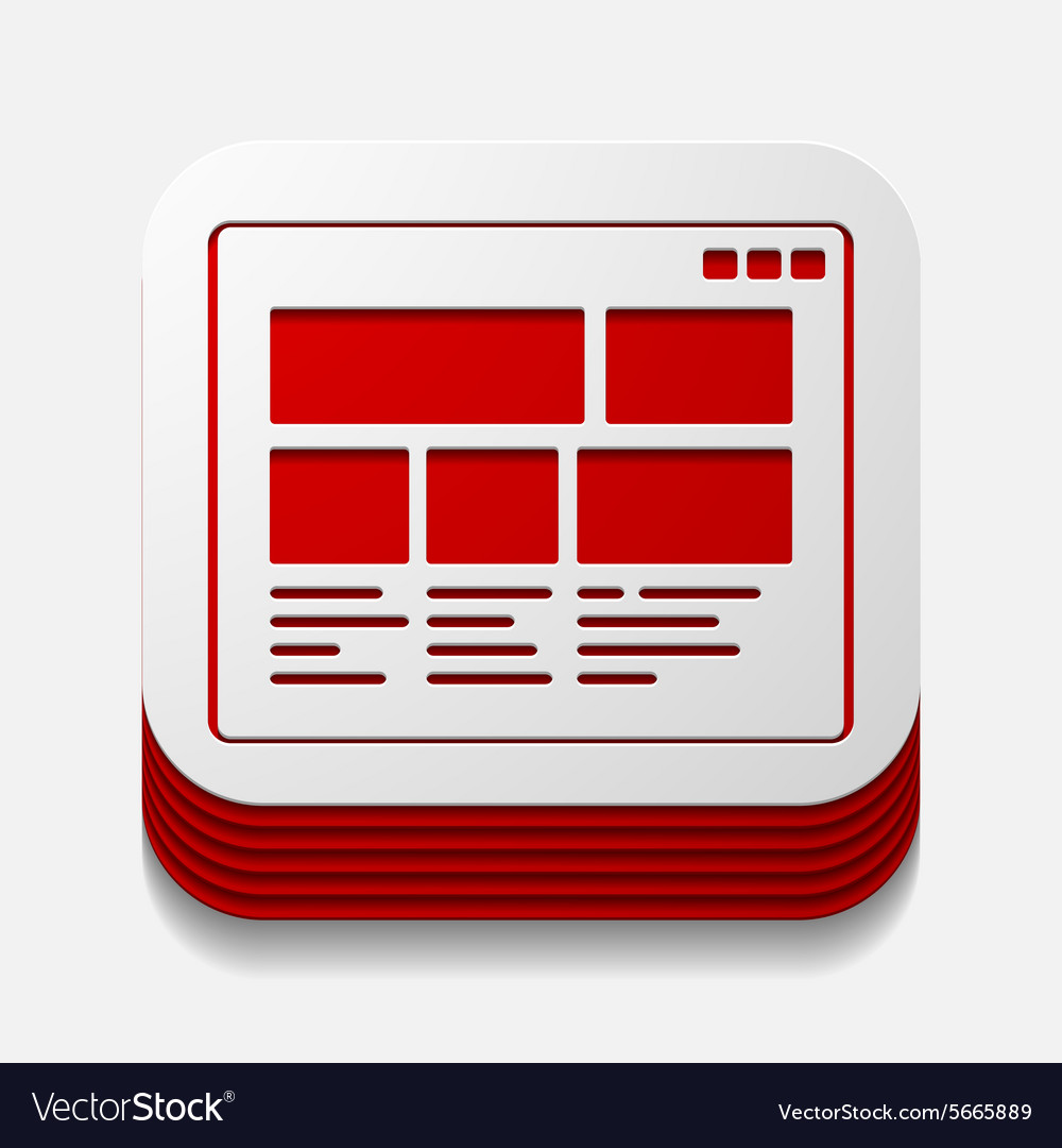 Square button interface