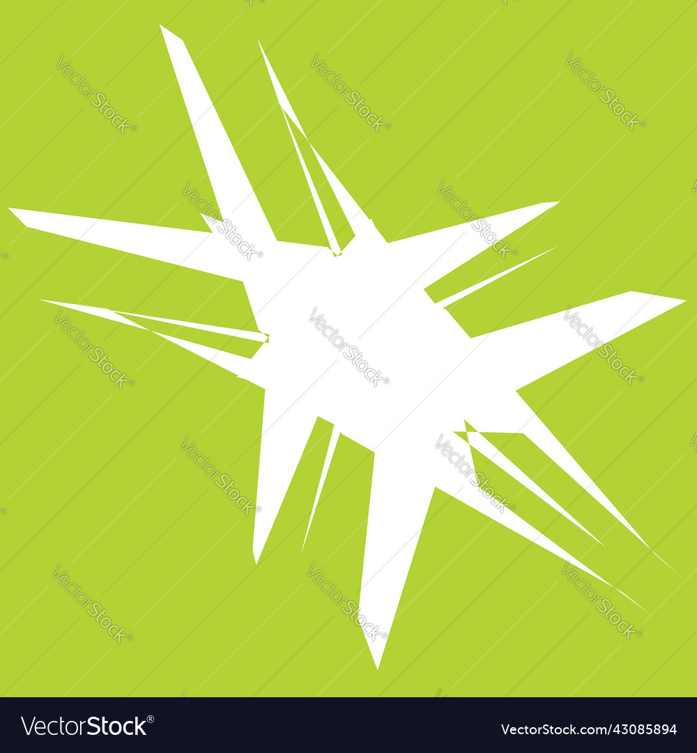 Abstractionist abstract geometric shape element