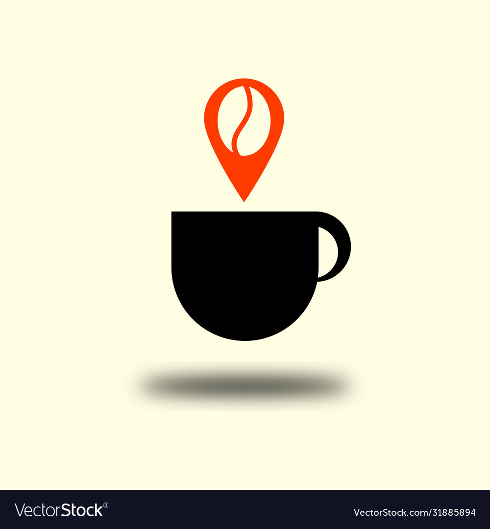 Coffee point logo template