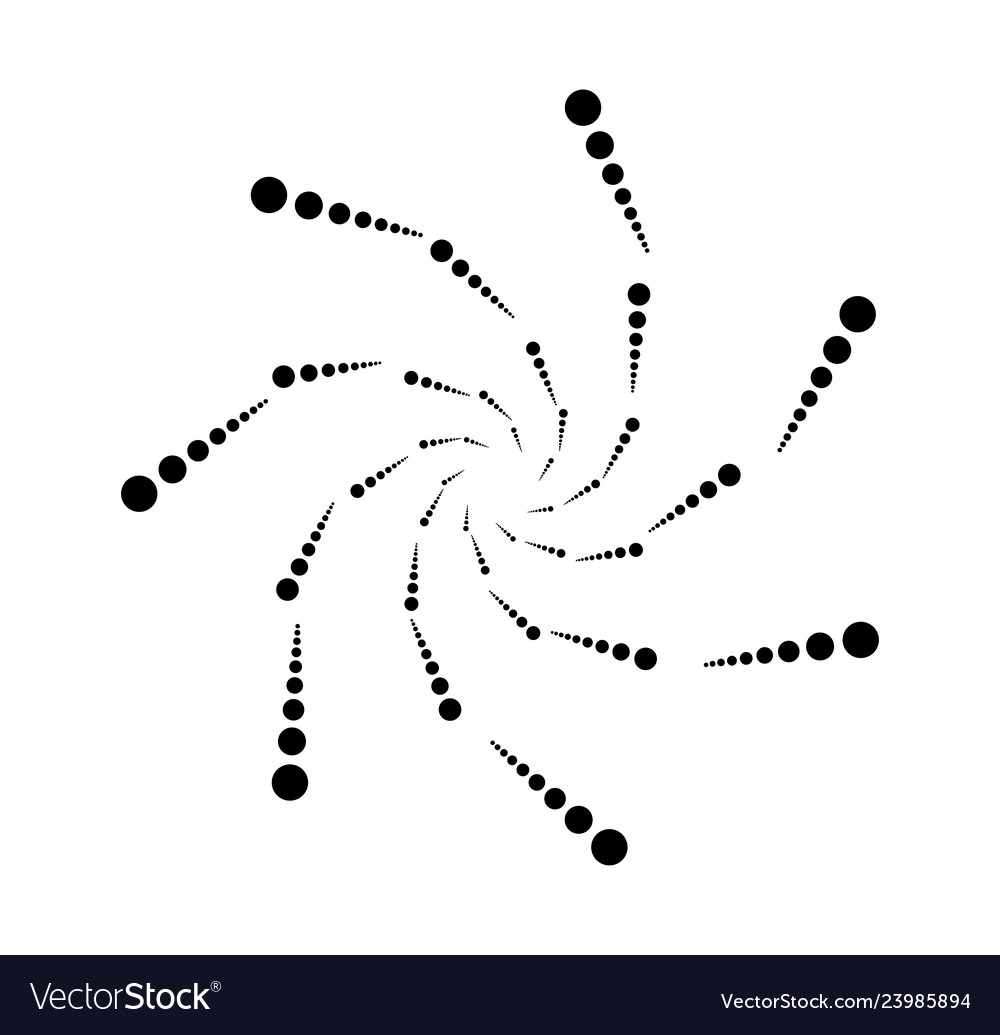 Dot line simple footer border sun shape design