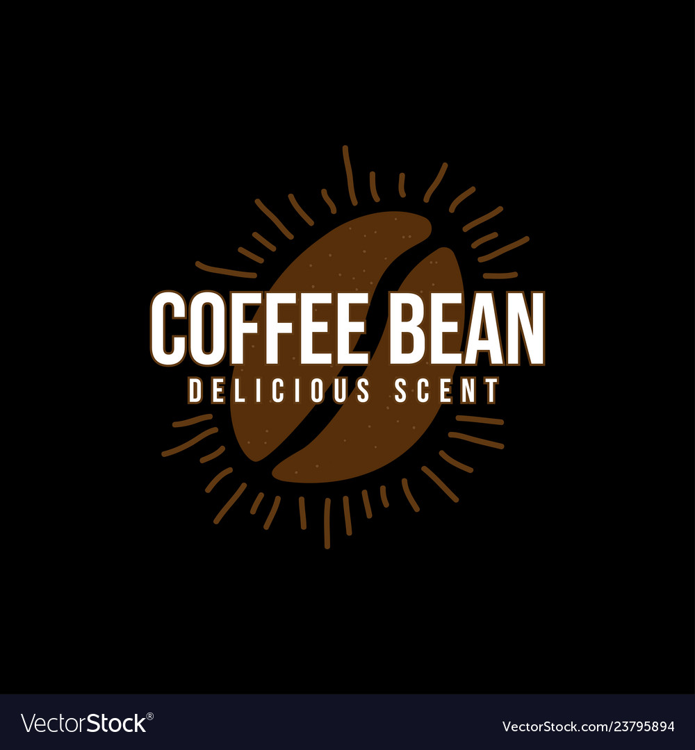 Logo Coffee Beans Royalty Free Vector Image - Vectorstock