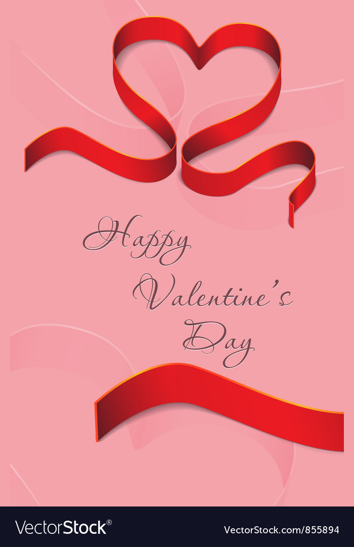 Valentines day background Royalty Free Vector Image