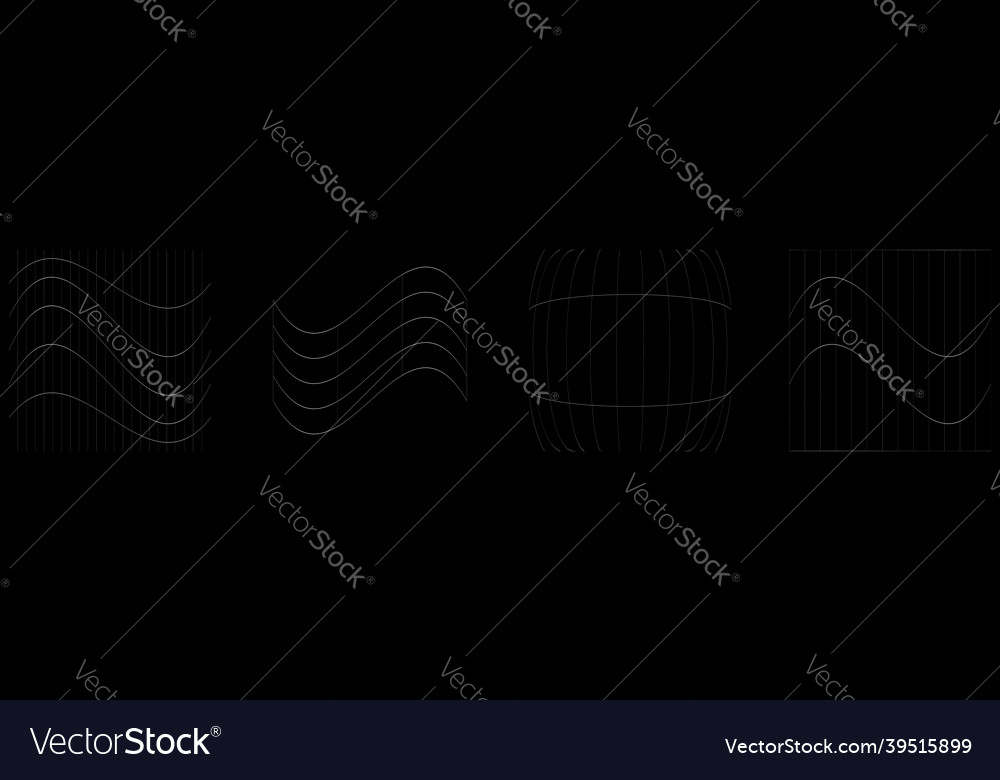 Grid mesh grating trellis wireframe vector image Grid mesh grating trellis wireframe