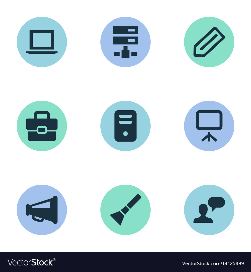 Set of simple ui icons