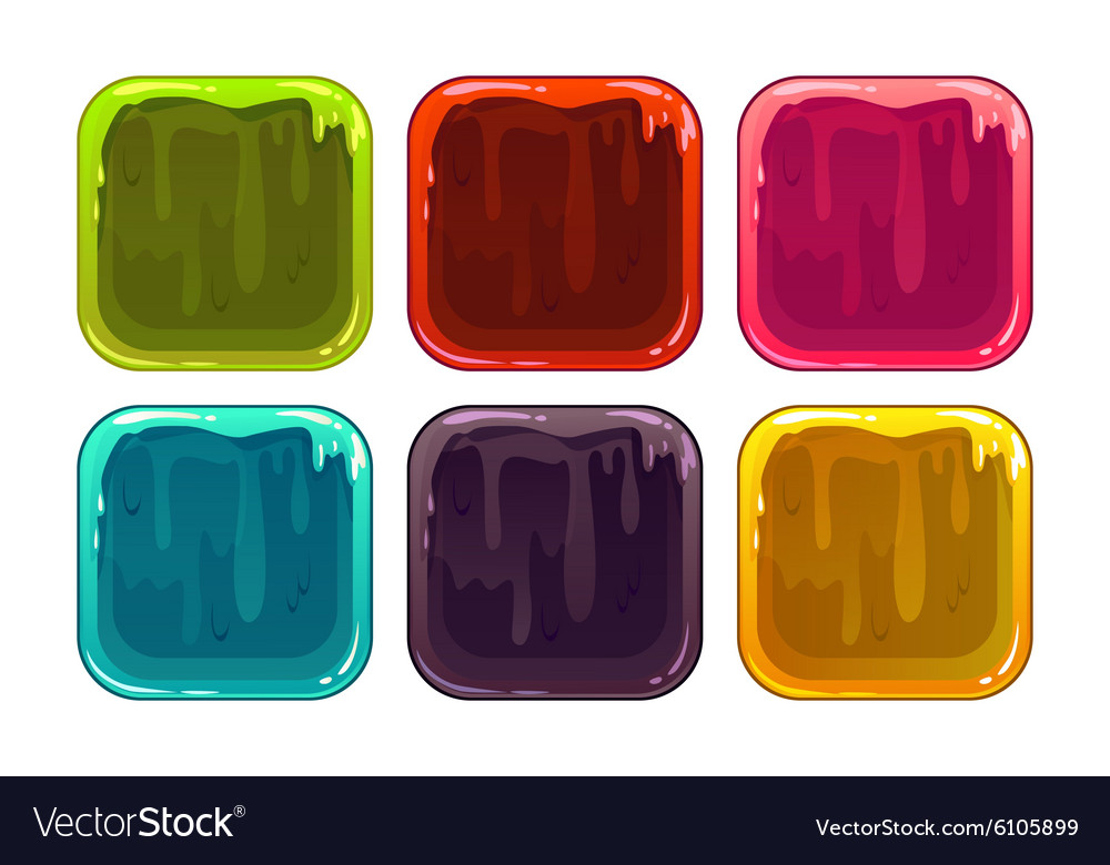 Slime App Frames - Colorful UI