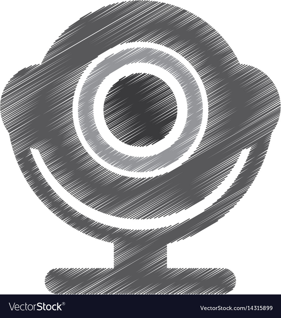 Web camera isolated icon