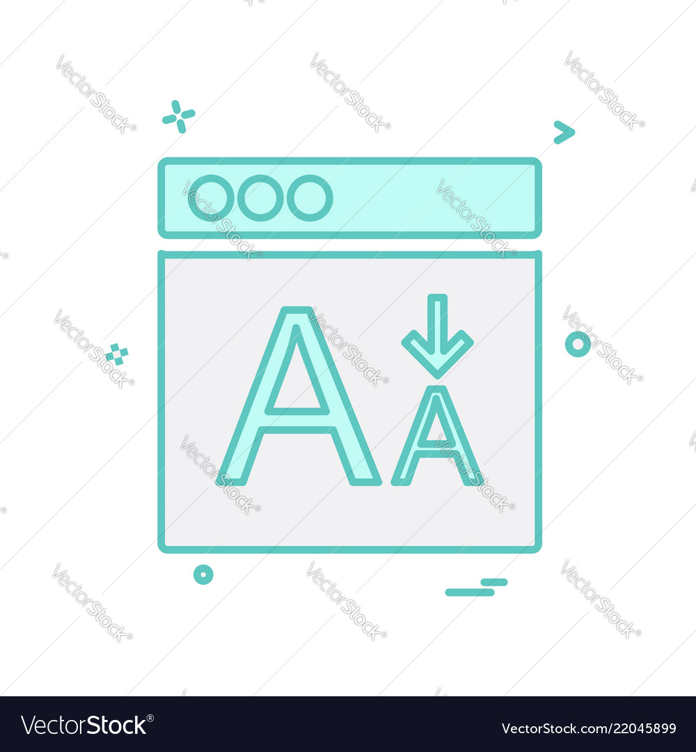 Web layouts icon design