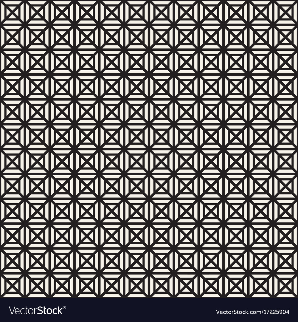 Abstract geometric lines lattice pattern seamless