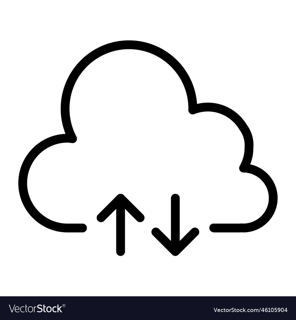 Cloud computing icon