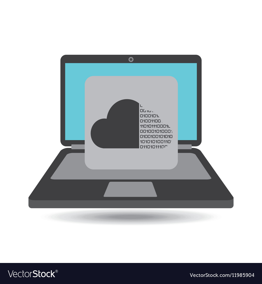 Computer analysis data cloud binary