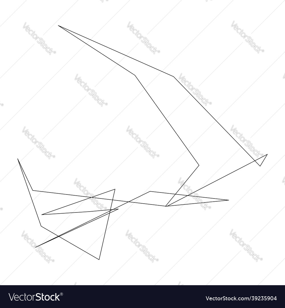 Edgy ruptured shatter splinter shape design