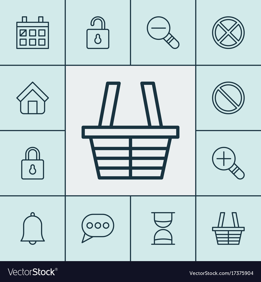 Internet icons set collection of exit increase