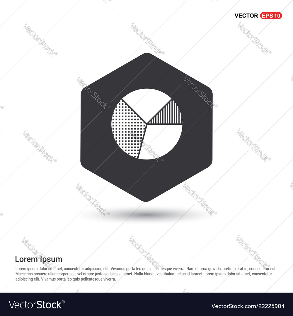 Pie graph icon