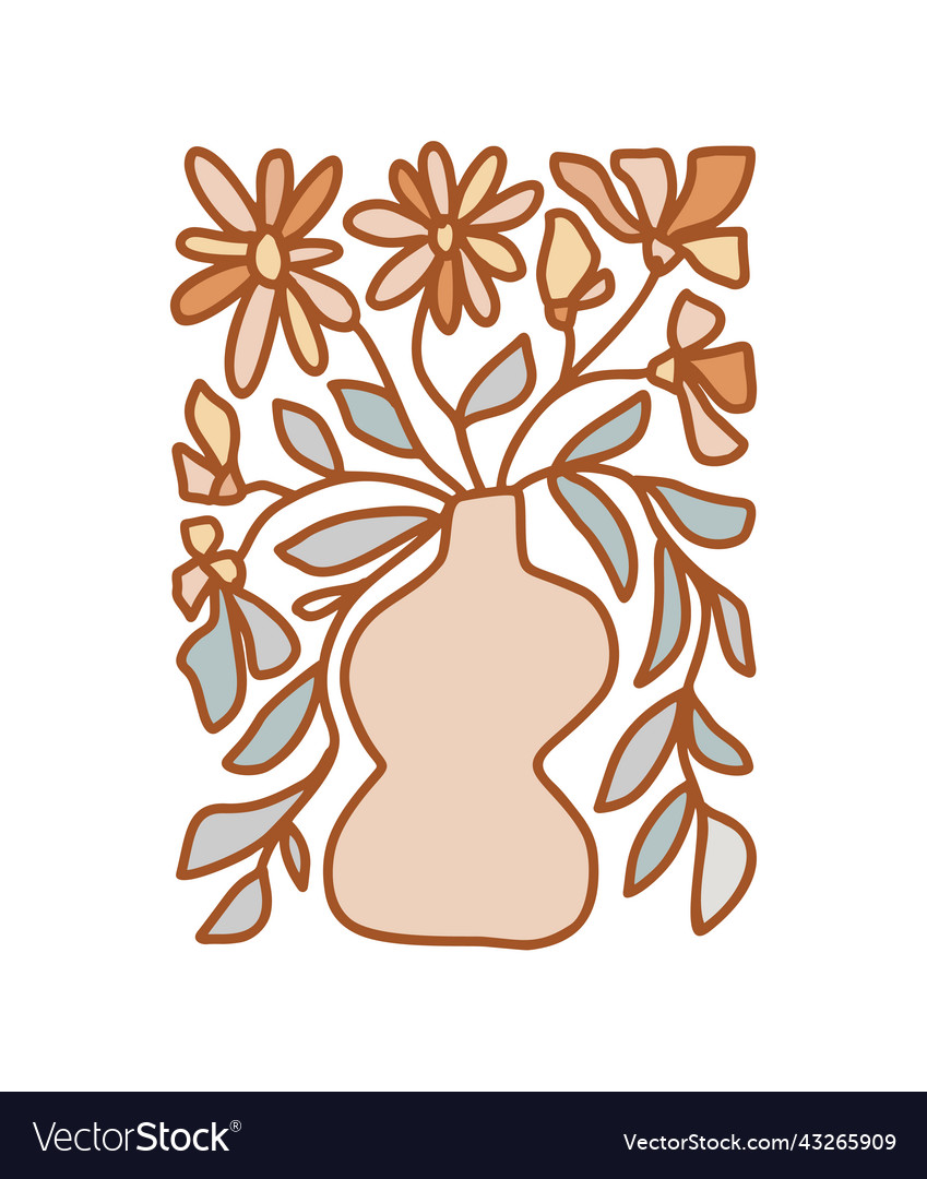 70s inspired pattern in rectangular shape vector image 70s inspired pattern in rectangular shape