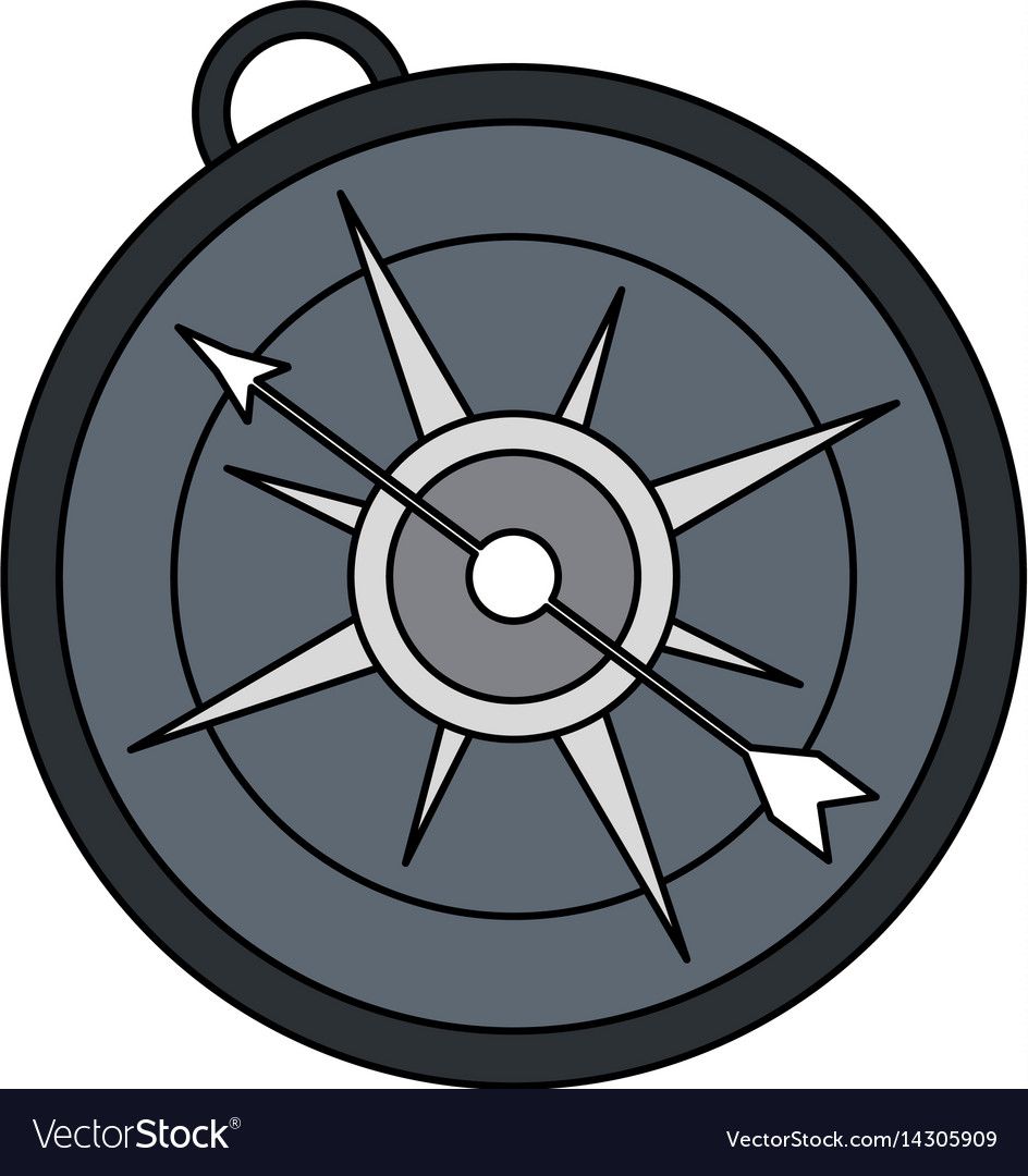 Analog compass icon image