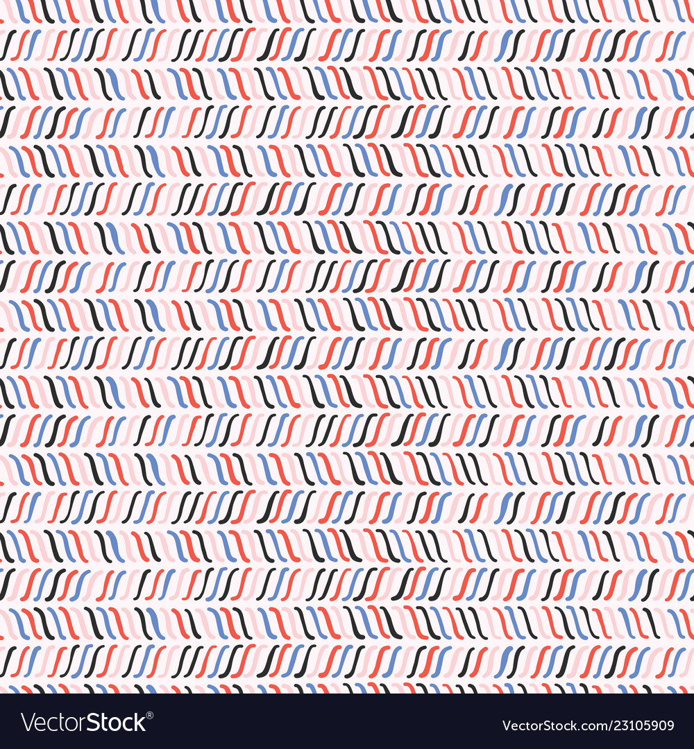 Retro Sketchy Line Pattern