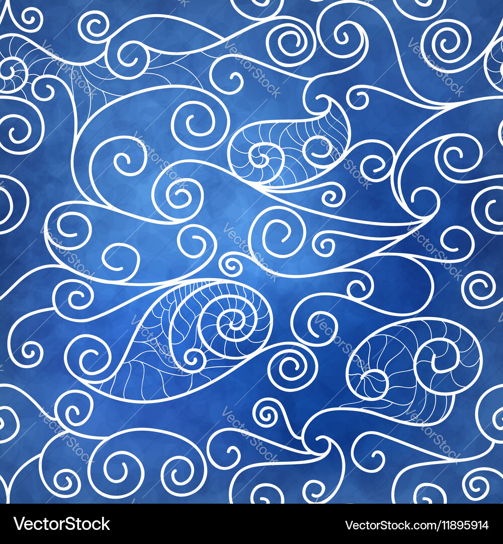 Abstract waves background Royalty Free Vector Image