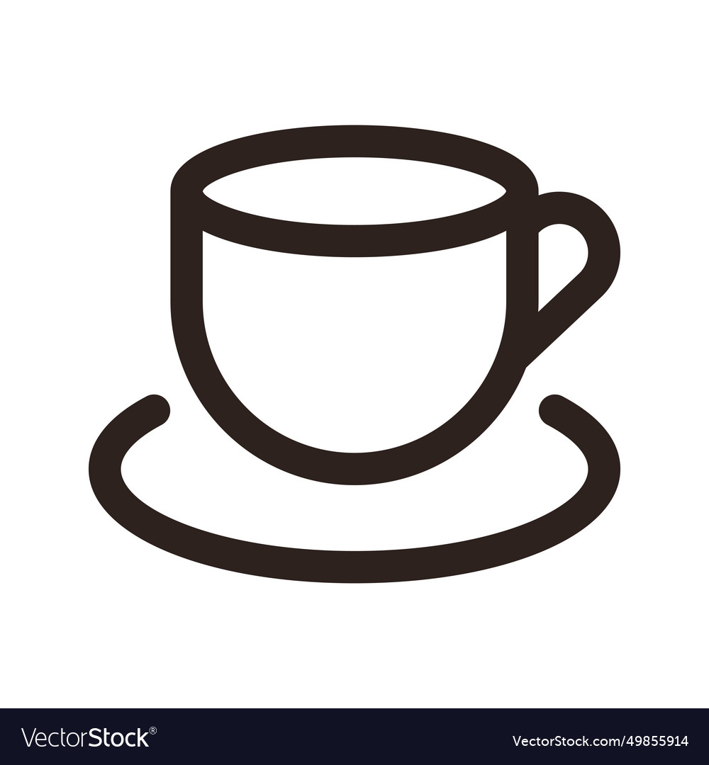 Coffee cup Royalty Free Vector Image - VectorStock