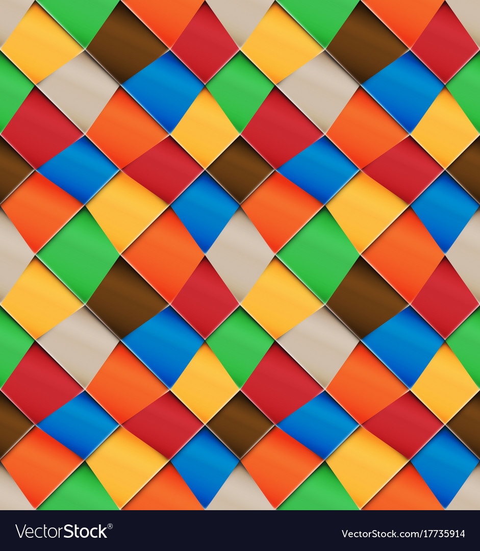 Patchwork motley seamless pattern