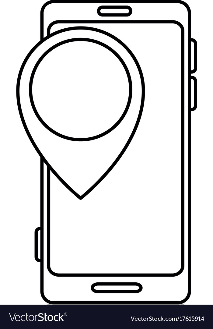 Smartphone device with location pointer