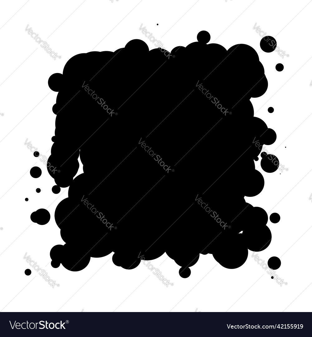 Abstract overlapping circles pattern