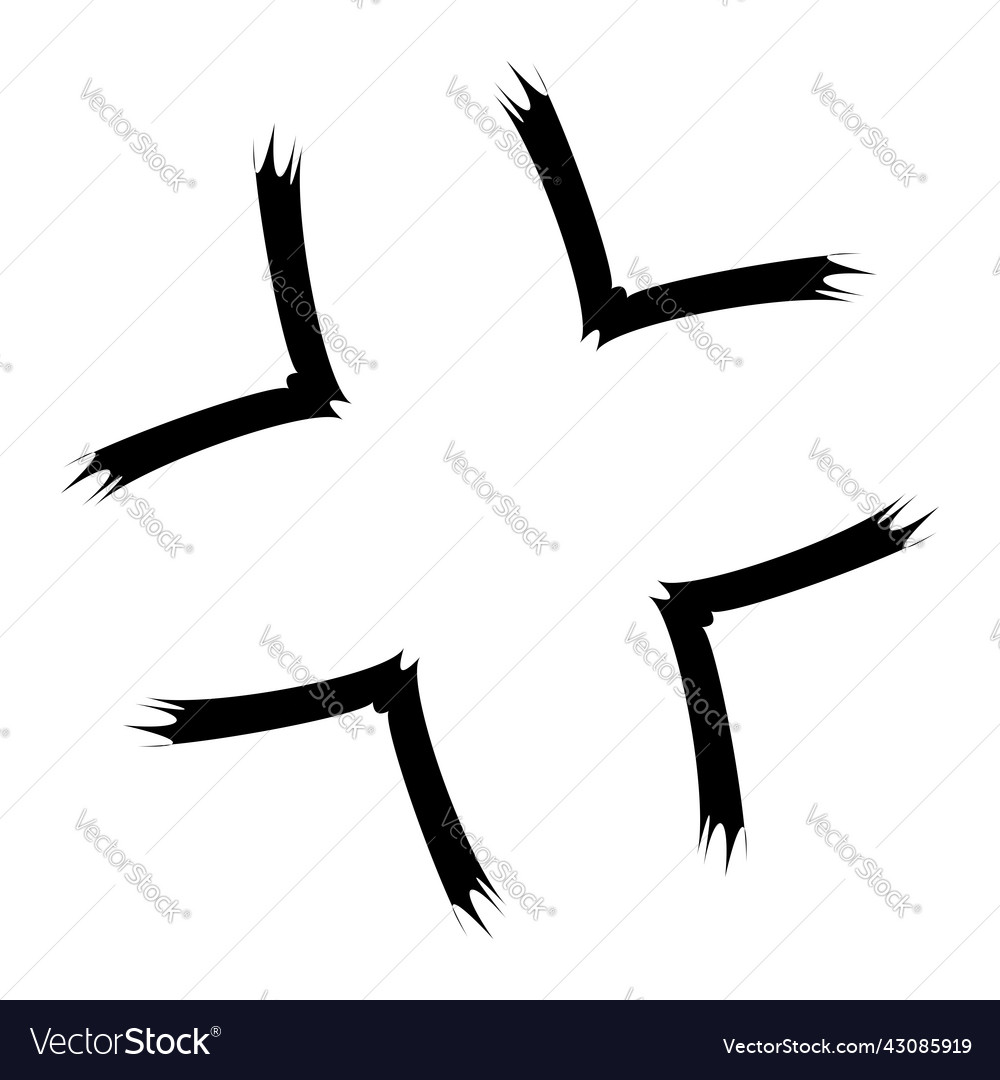 Abstractionist abstract geometric shape element Vector Image Abstractionist abstract geometric shape element